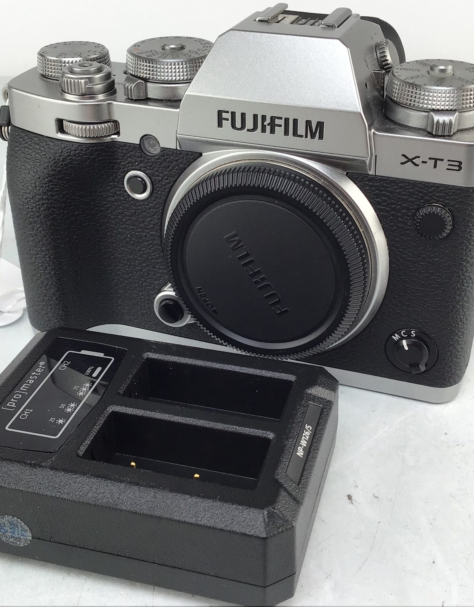 FUJI Fuji X-T3 Camera Silver No Charger Used Good