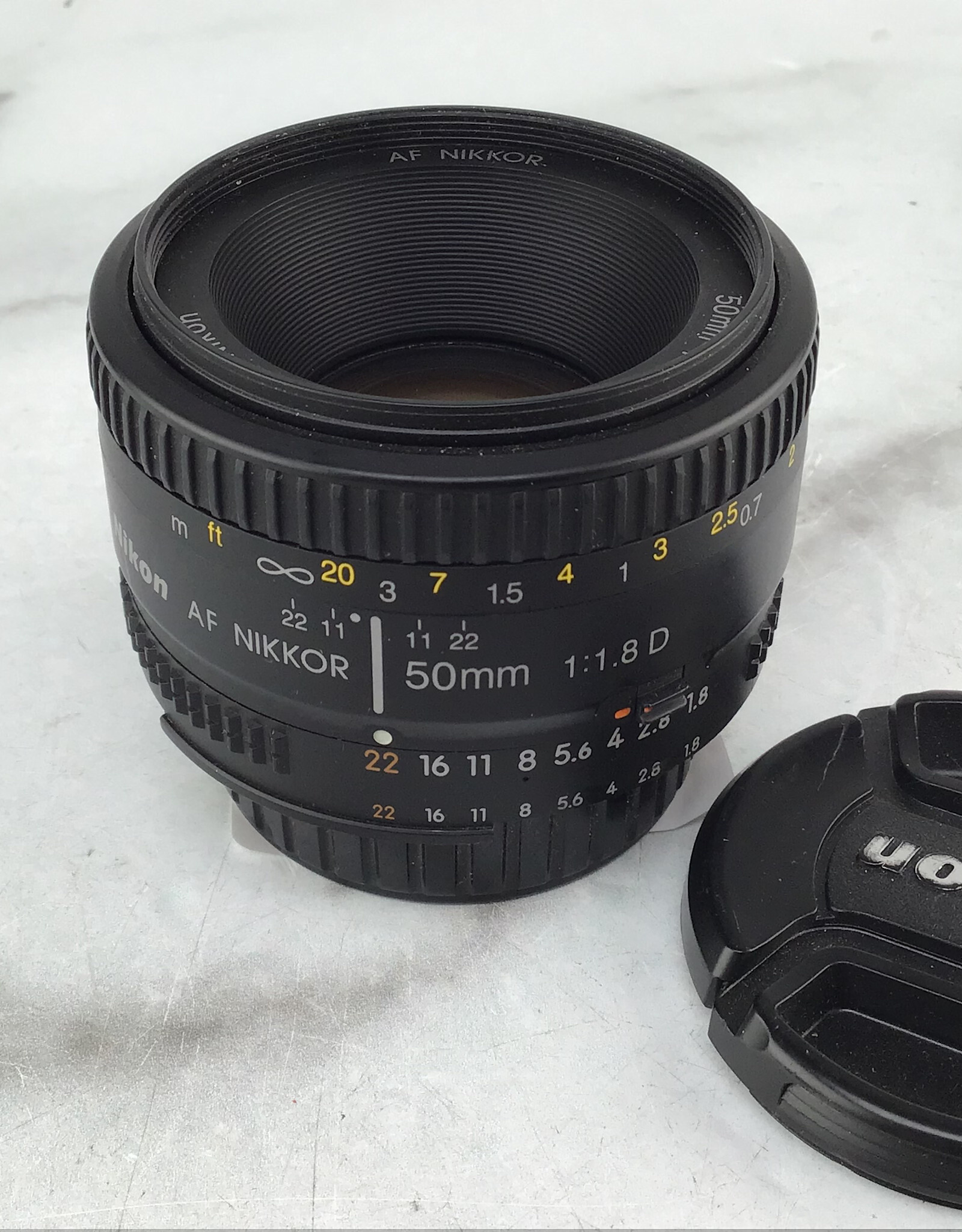 NIKON Nikon AF Nikkor 50mm f1.8 D Lens Used Good