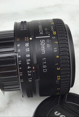 NIKON Nikon AF Nikkor 50mm f1.8 D Lens Used Good