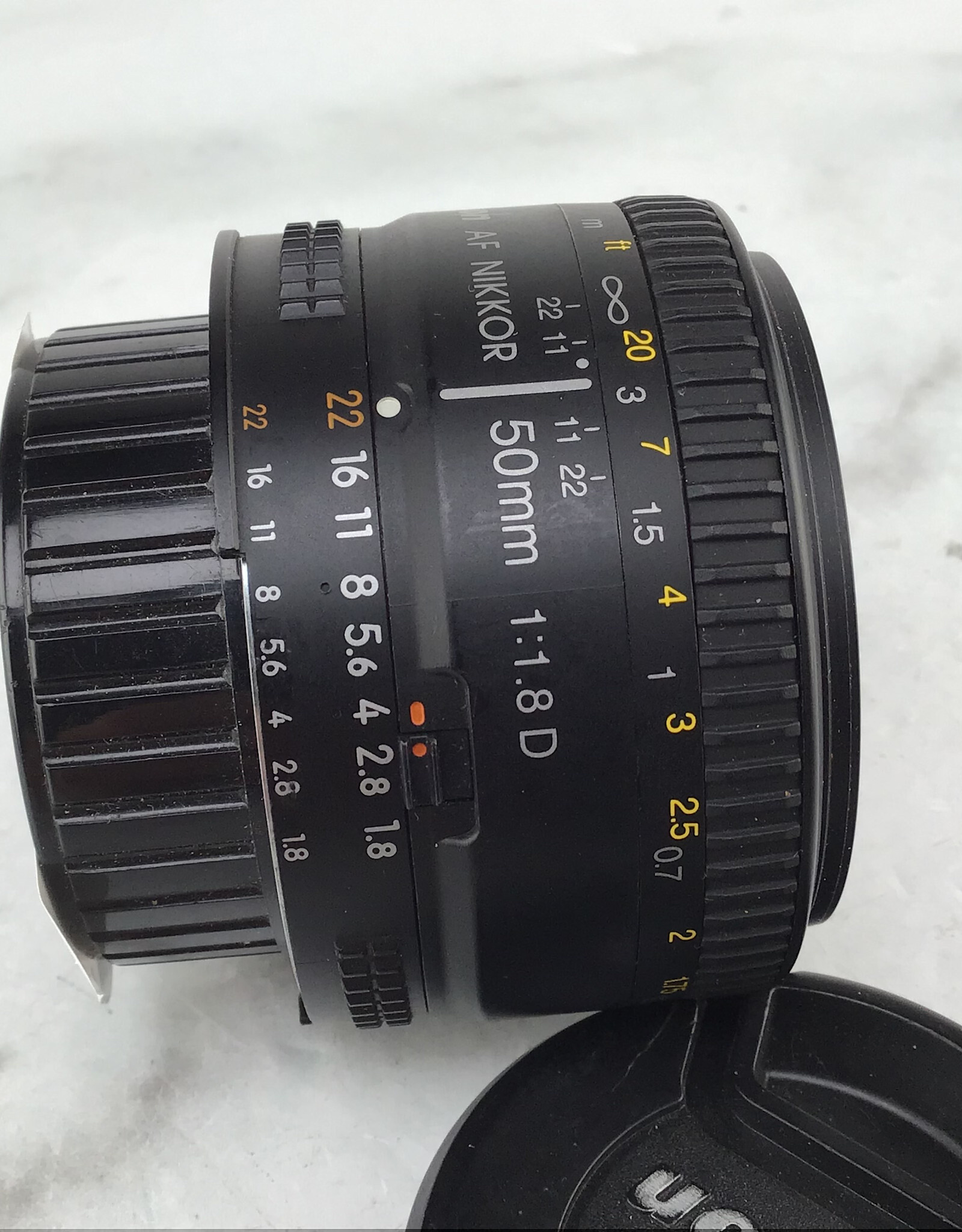 NIKON Nikon AF Nikkor 50mm f1.8 D Lens Used Good
