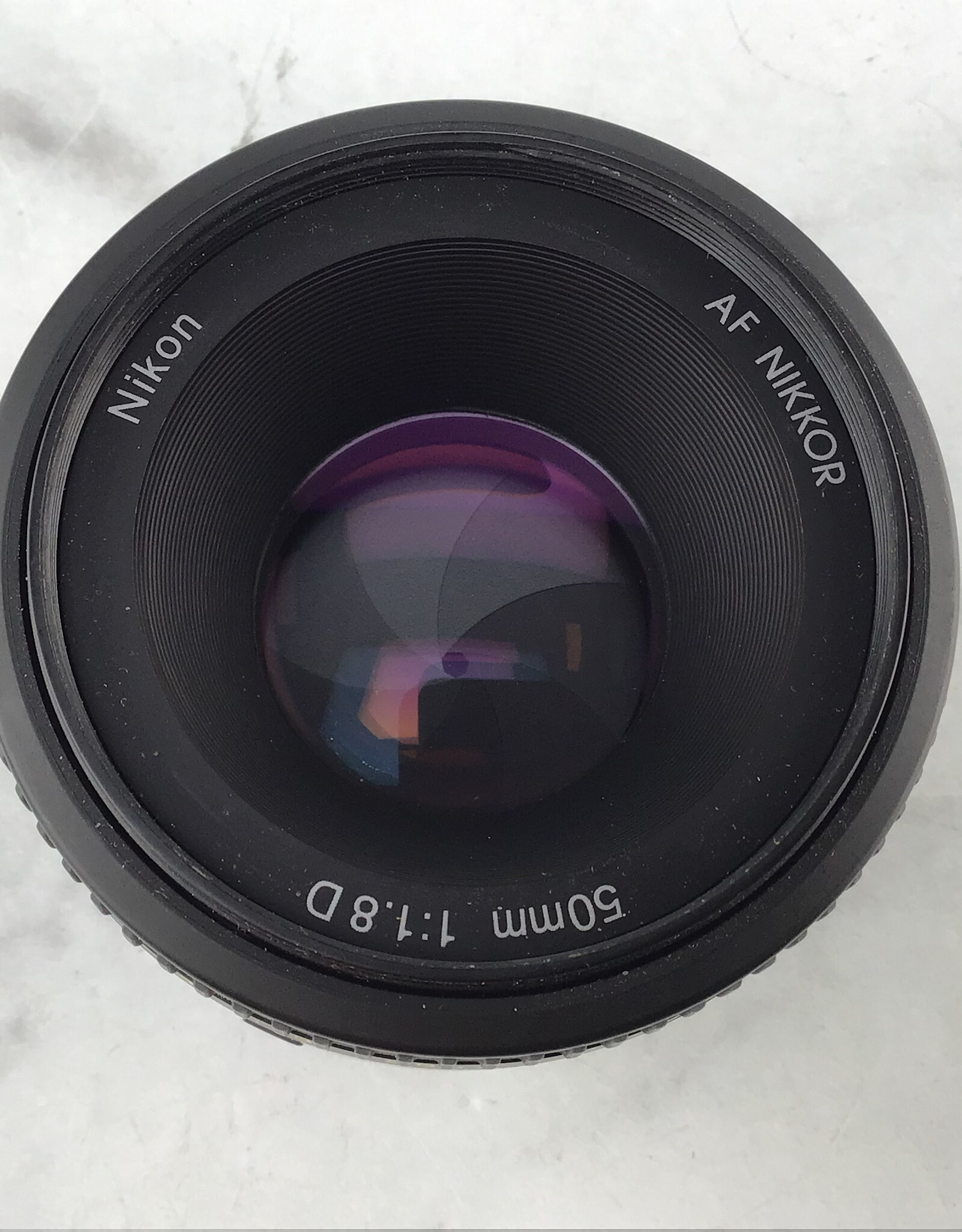 NIKON Nikon AF Nikkor 50mm f1.8 D Lens Used Good