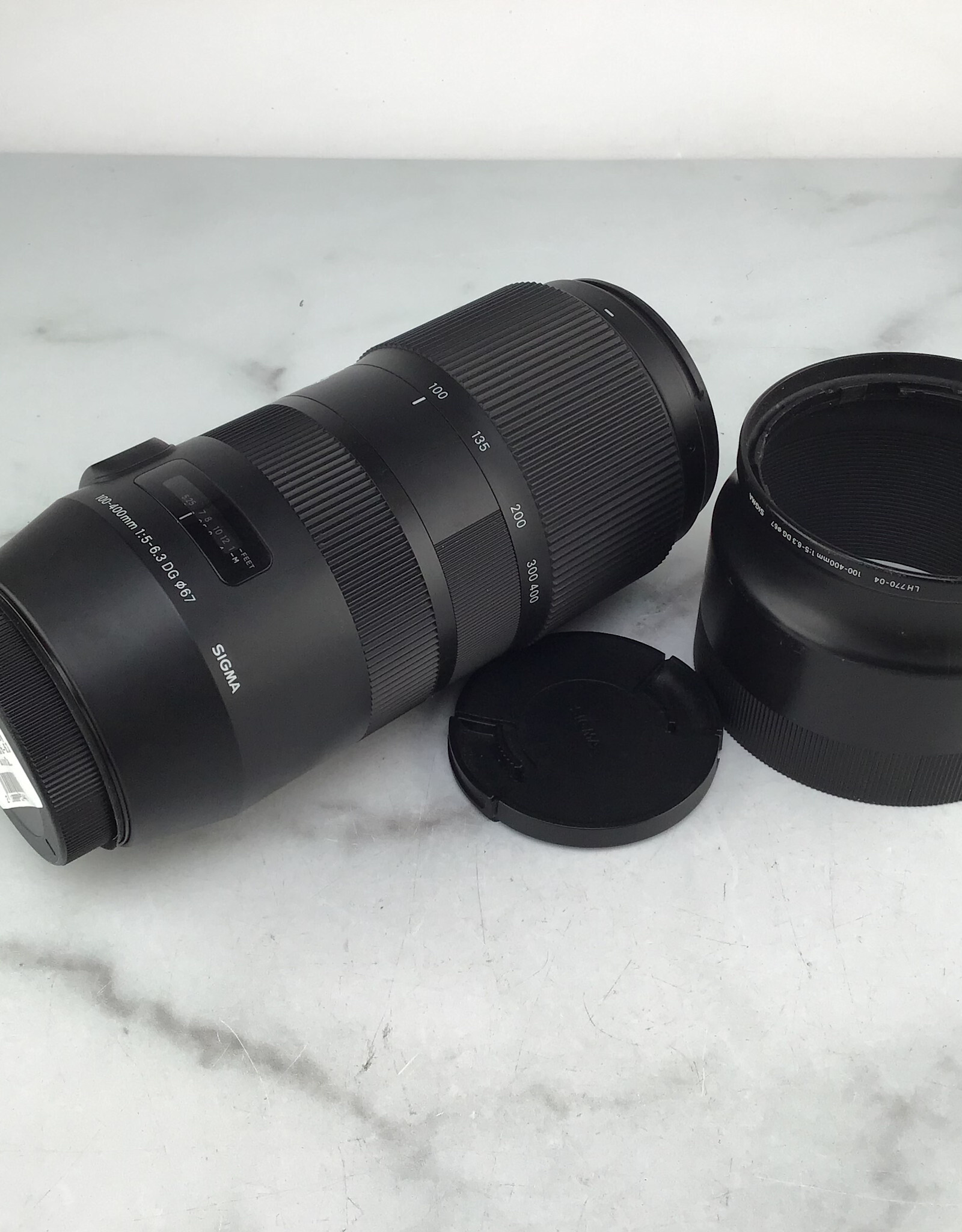 SIGMA Sigma Contemporary 100-400mm f5-6.3 DG Lens for Canon EF Used Good