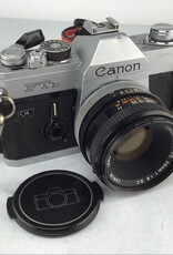 CANON Canon FTb QL Camera w/ 50mm f1.8 Used Fair
