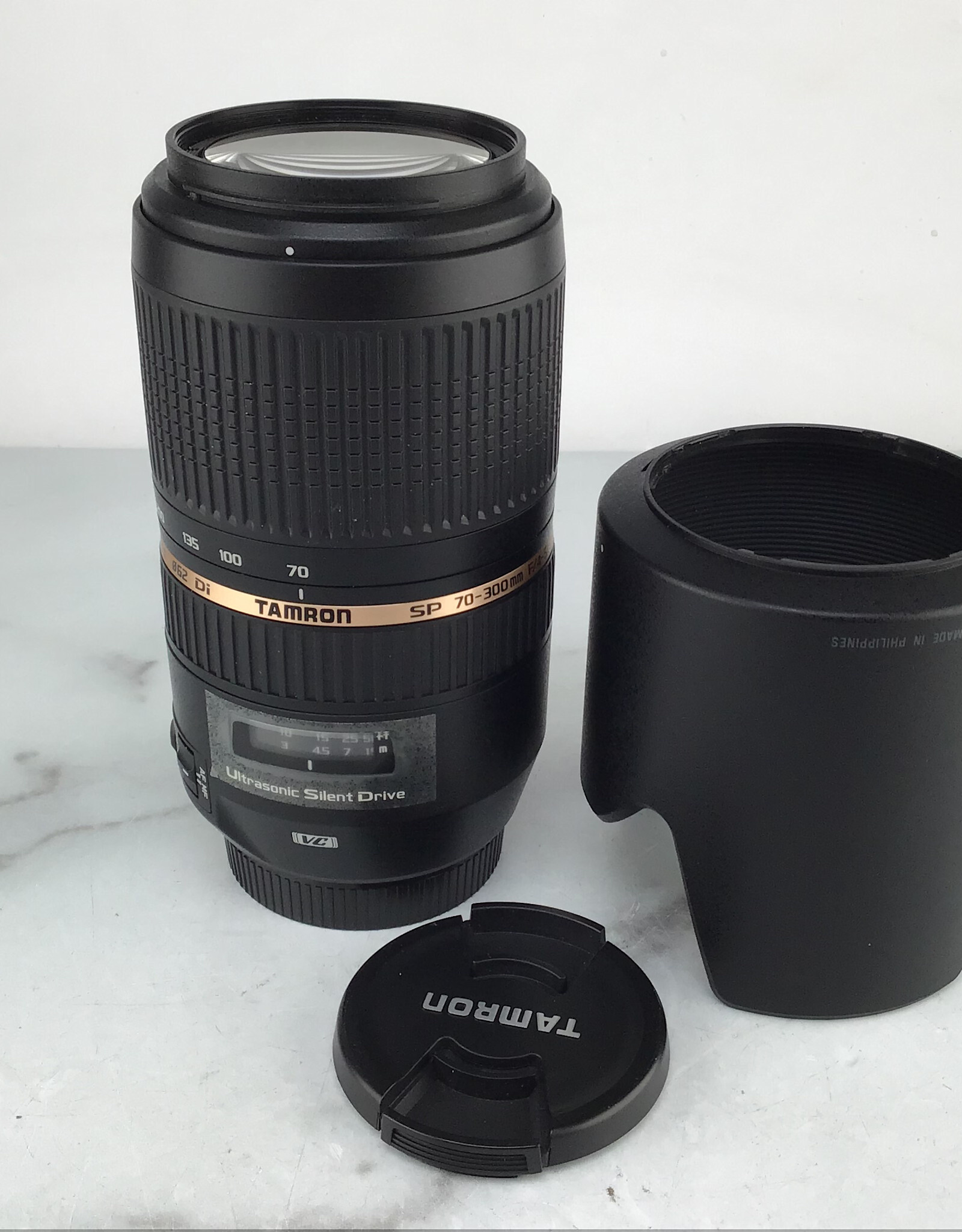 TAMRON Tamron SP 70-300mm f4-5.6 VC Lens for Canon EF Used Good