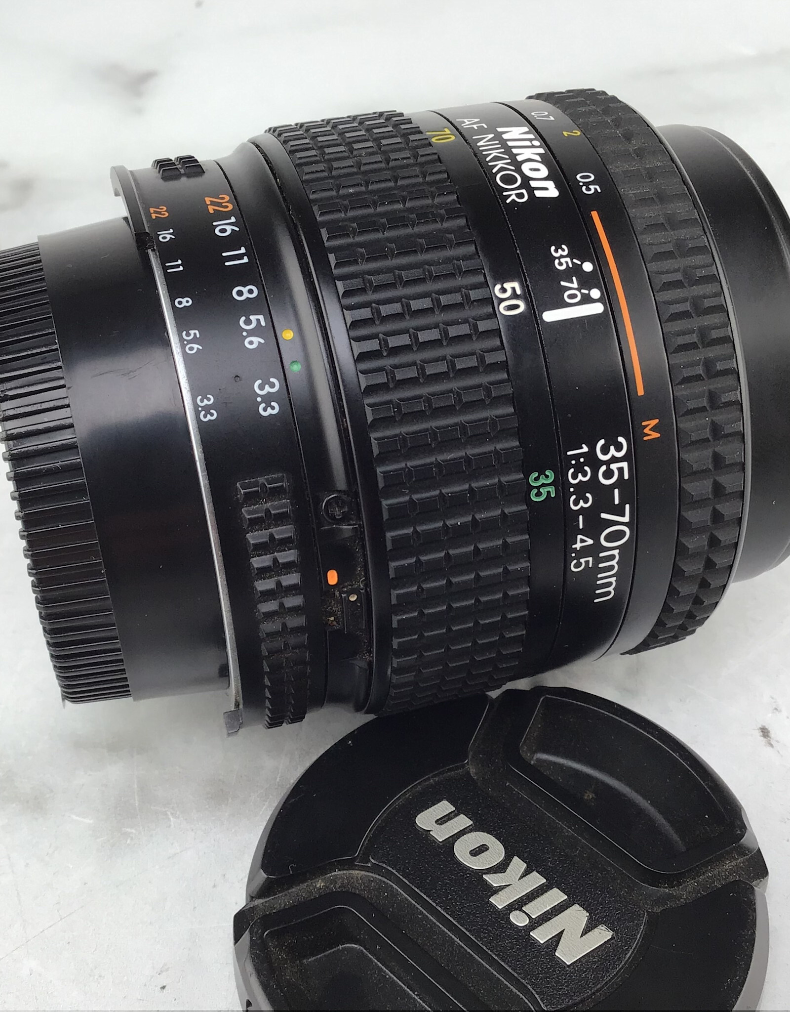 NIKON Nikon AF Nikkor 35-70mm f3.3-4.5 Lens Used Good