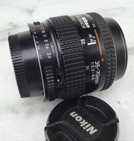 NIKON Nikon AF Nikkor 35-70mm f3.3-4.5 Lens Used Good