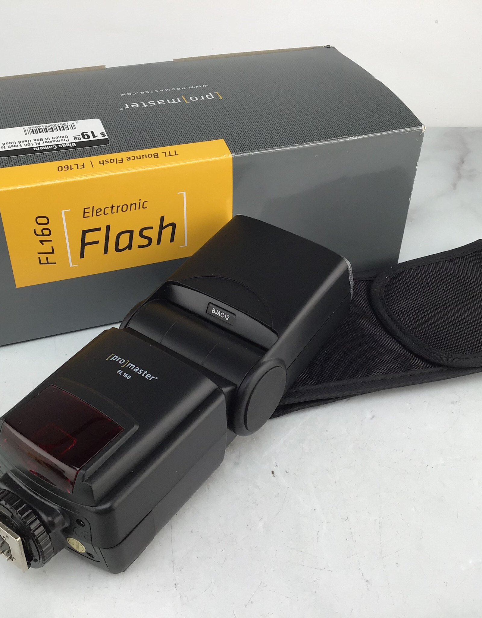 Promaster FL160 Flash for Canon in Box Used Good