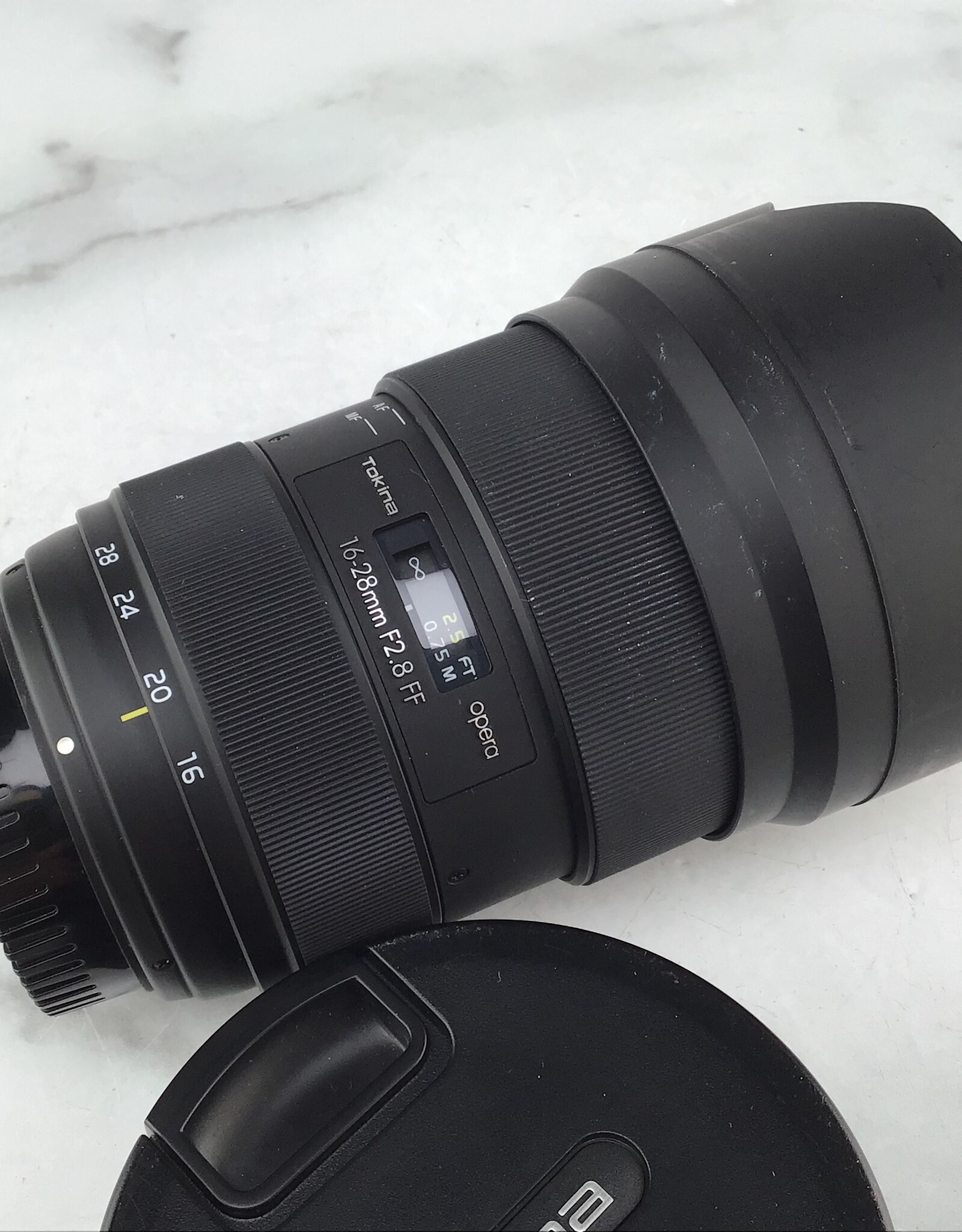 Tokina Tokina Opera 16-28mm f2.8 FF Lens for Nikon F Used Good