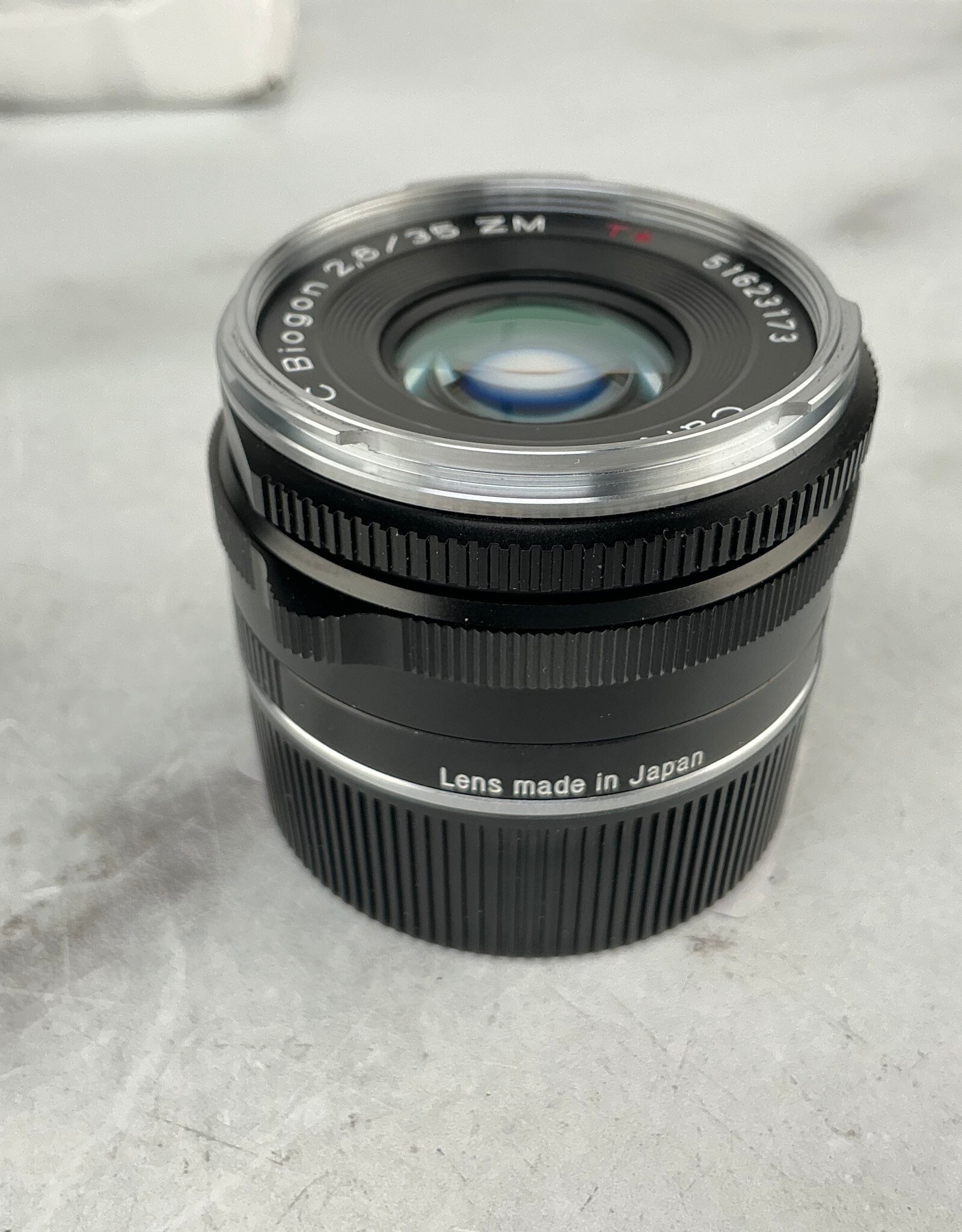Leica Zeiss C Biogon 35mm f2.8 ZM Lens for Leica M Used Good