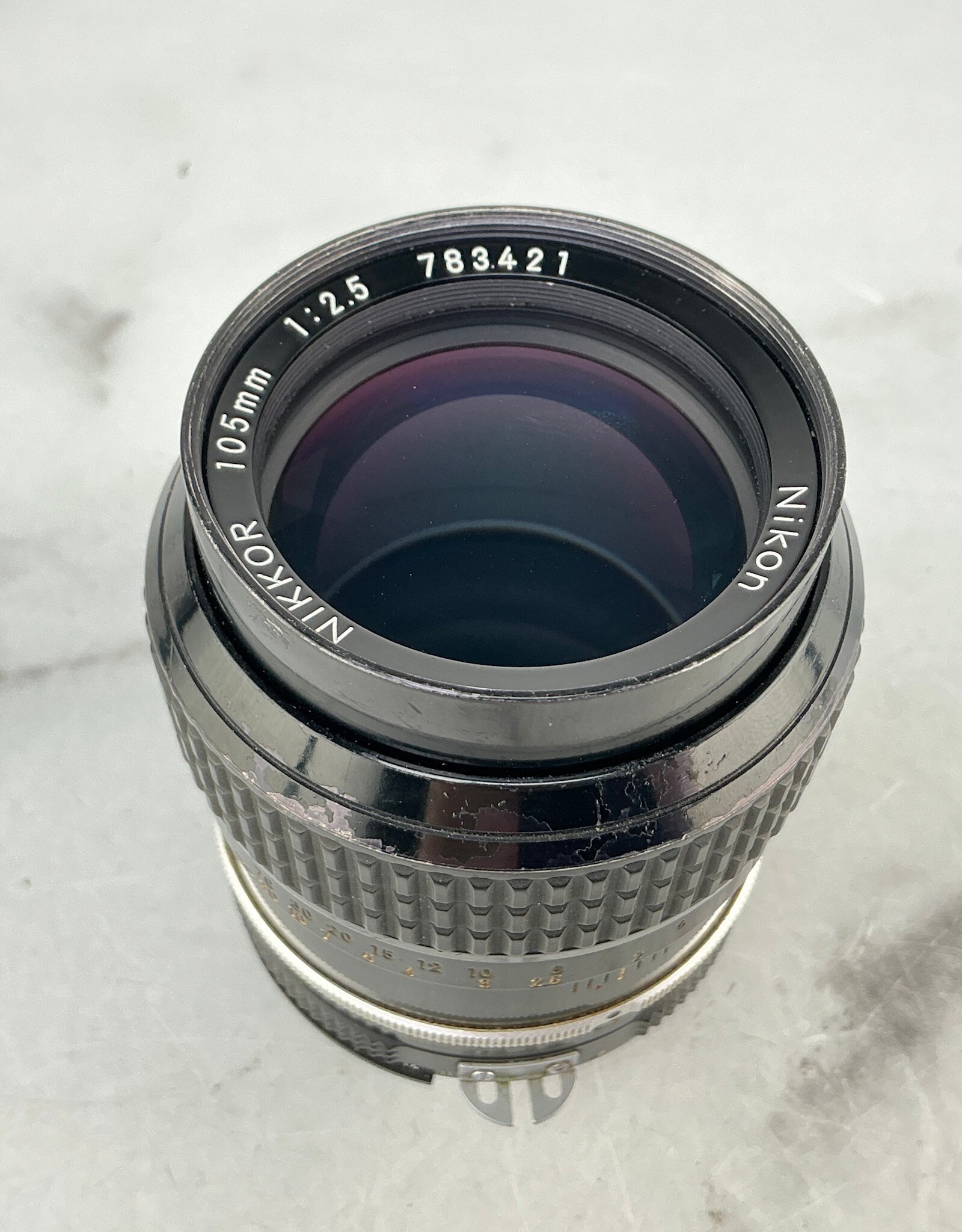 NIKON Nikon Nikkor 105mm f2.5 AI Lens Used Fair