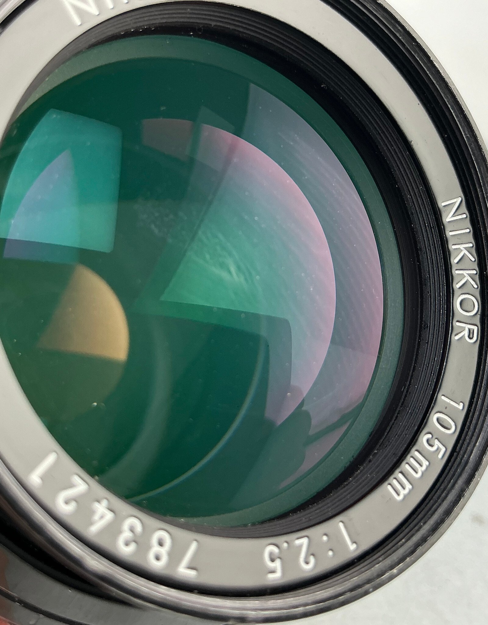 NIKON Nikon Nikkor 105mm f2.5 AI Lens Used Fair