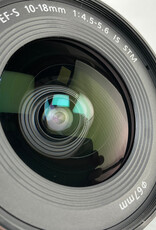 CANON Canon EF-S 10-18mm f4.5-5.6 IS STM Lens Used Good