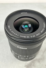 CANON Canon EF-S 10-18mm f4.5-5.6 IS STM Lens Used Good