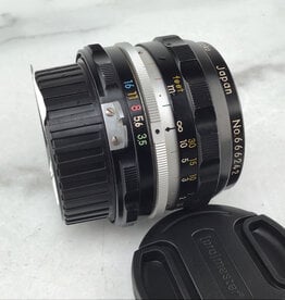NIKON Nikon Nikkor-H 28mm f3.5 non AI Lens Used Fair