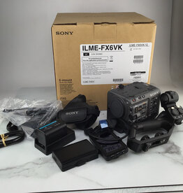 SONY Sony FX6 Camera in Box Used “LN” 0 hrs