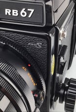MAMIYA Mamiya RB67 Professional S w/ 65mm, Waist level, 120 Back Used Good