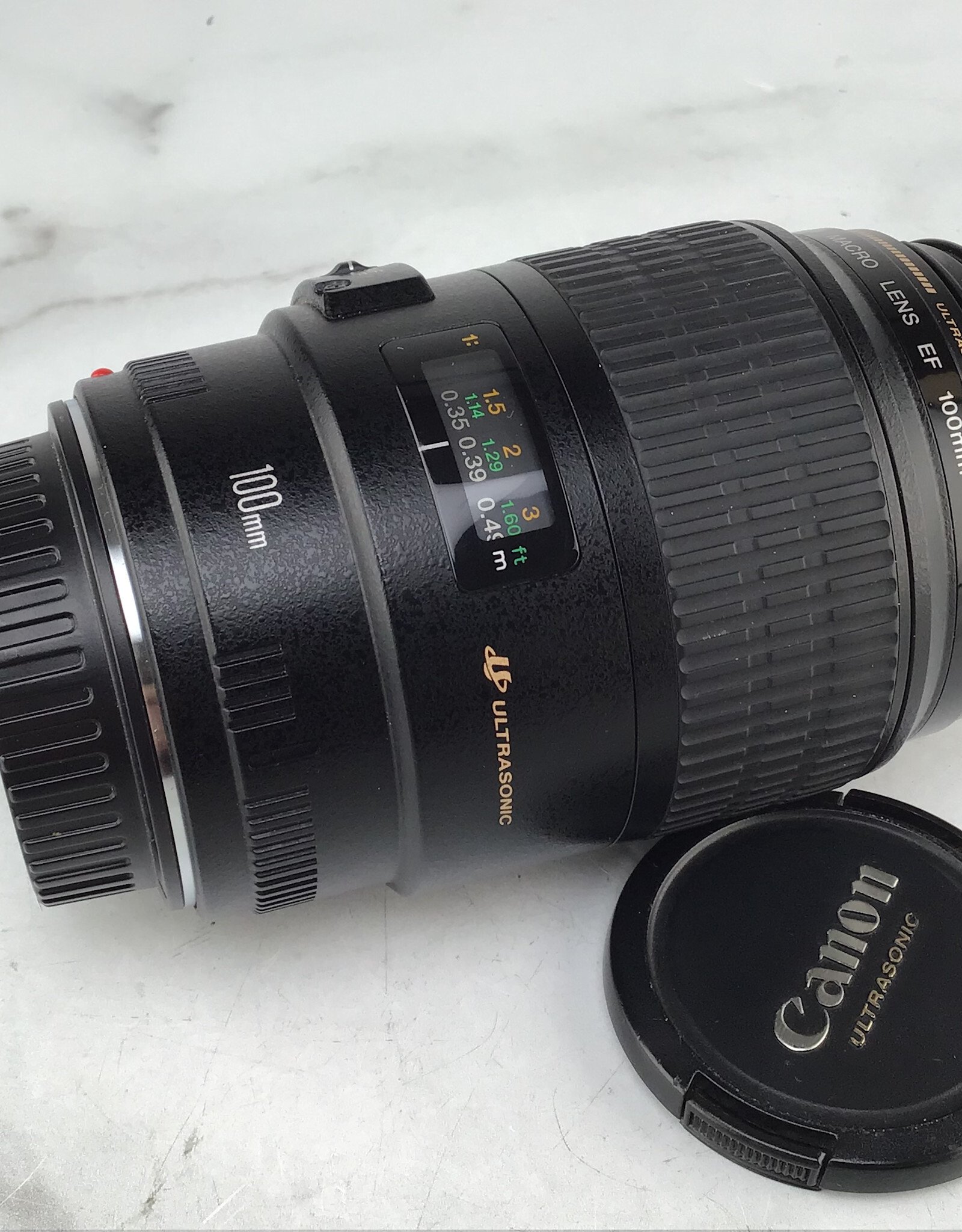 CANON Canon EF Macro 100mm f2.8 Lens Used Good