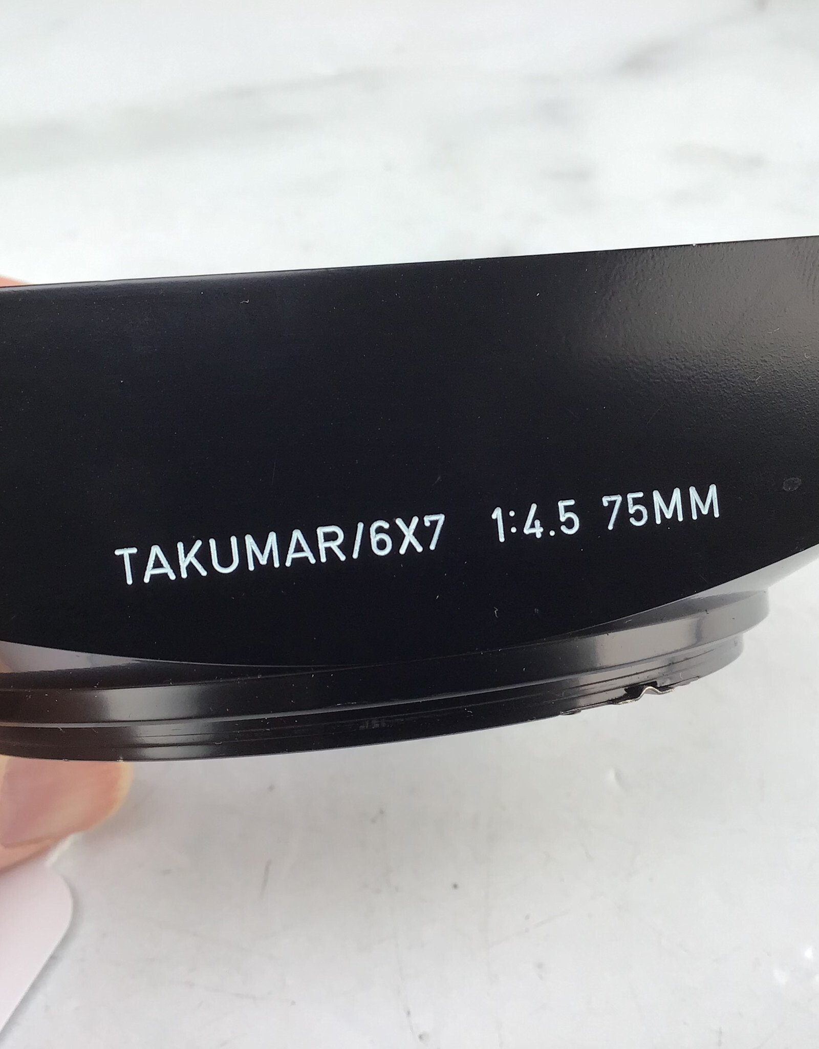 MAMIYA Pentax Takumar Lens Hood for 75mm f4.5 Used Good