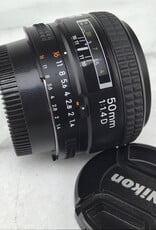 NIKON Nikon AF Nikkor 50mm f1.4 D Lens Used Good