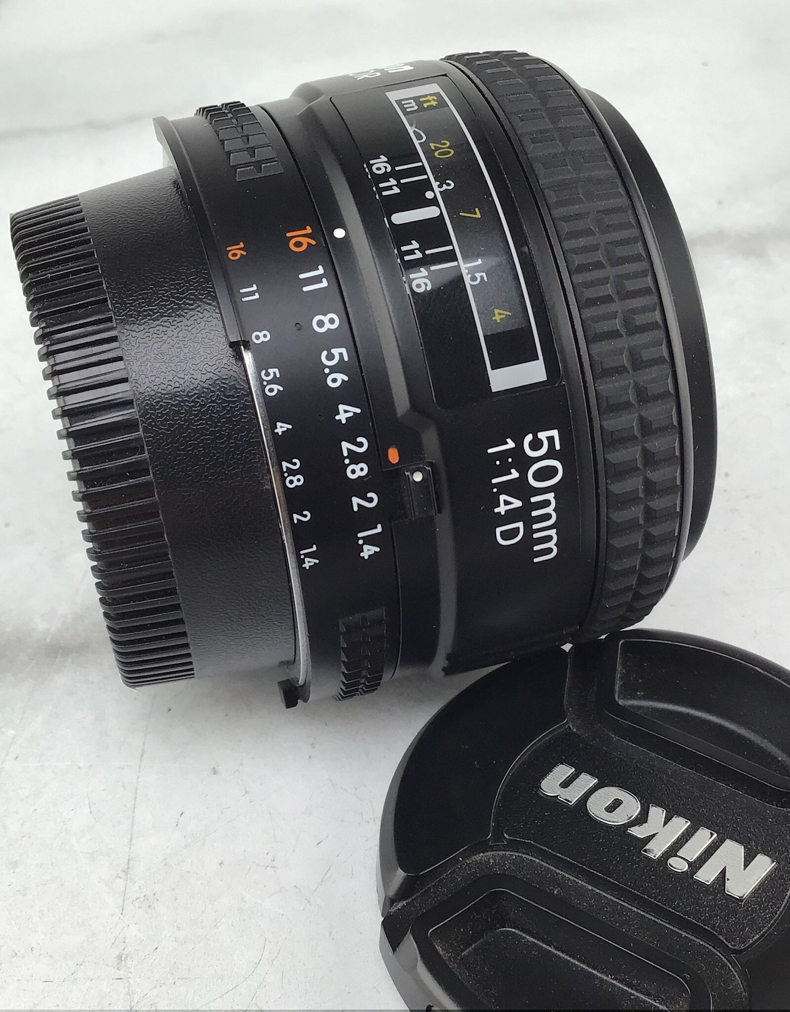NIKON Nikon AF Nikkor 50mm f1.4 D Lens Used Good