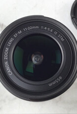 CANON Canon EF-M 11-22mm f4-5.6 IS STM Lens Used Good