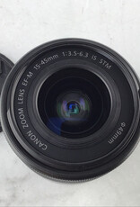 CANON Canon EF-M 15-45mm f3.5-6.3 IS STM Lens Used Good