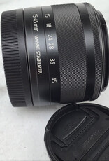 CANON Canon EF-M 15-45mm f3.5-6.3 IS STM Lens Used Good