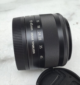 CANON Canon EF-M 15-45mm f3.5-6.3 IS STM Lens Used Good
