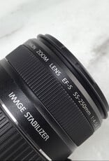 CANON Canon EF-S 55-250mm f4-5.6 IS Lens Used Good