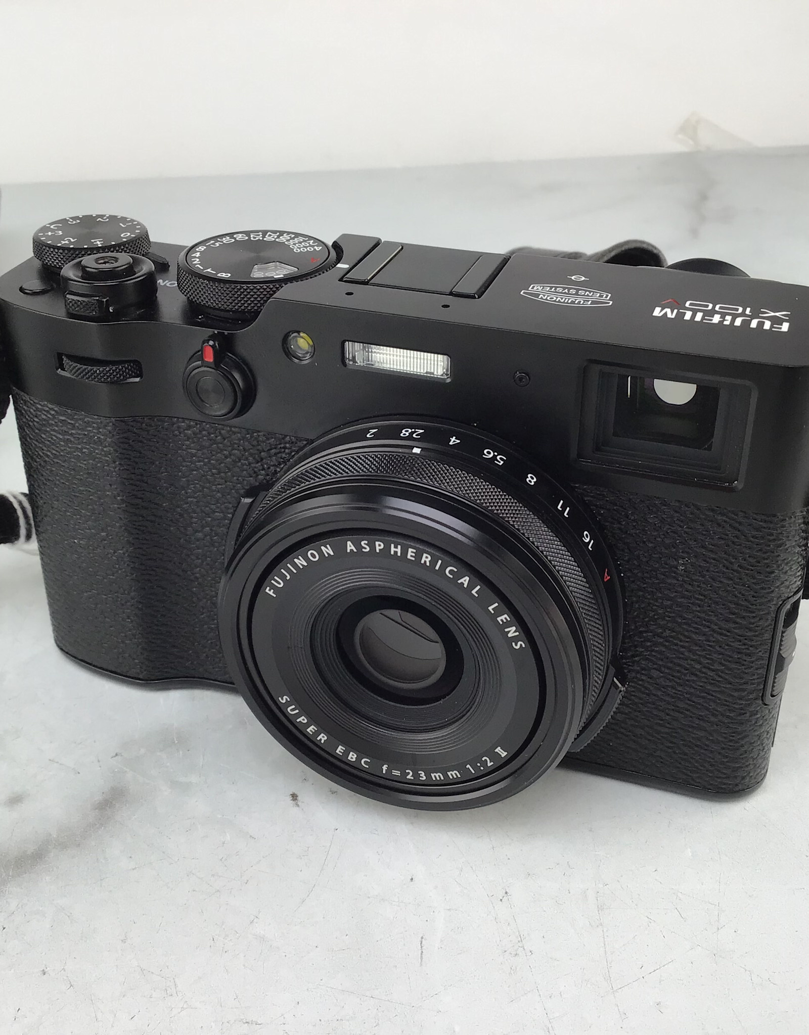 FUJI Fuji X100V Black Camera w/ Fitted Case Used Good