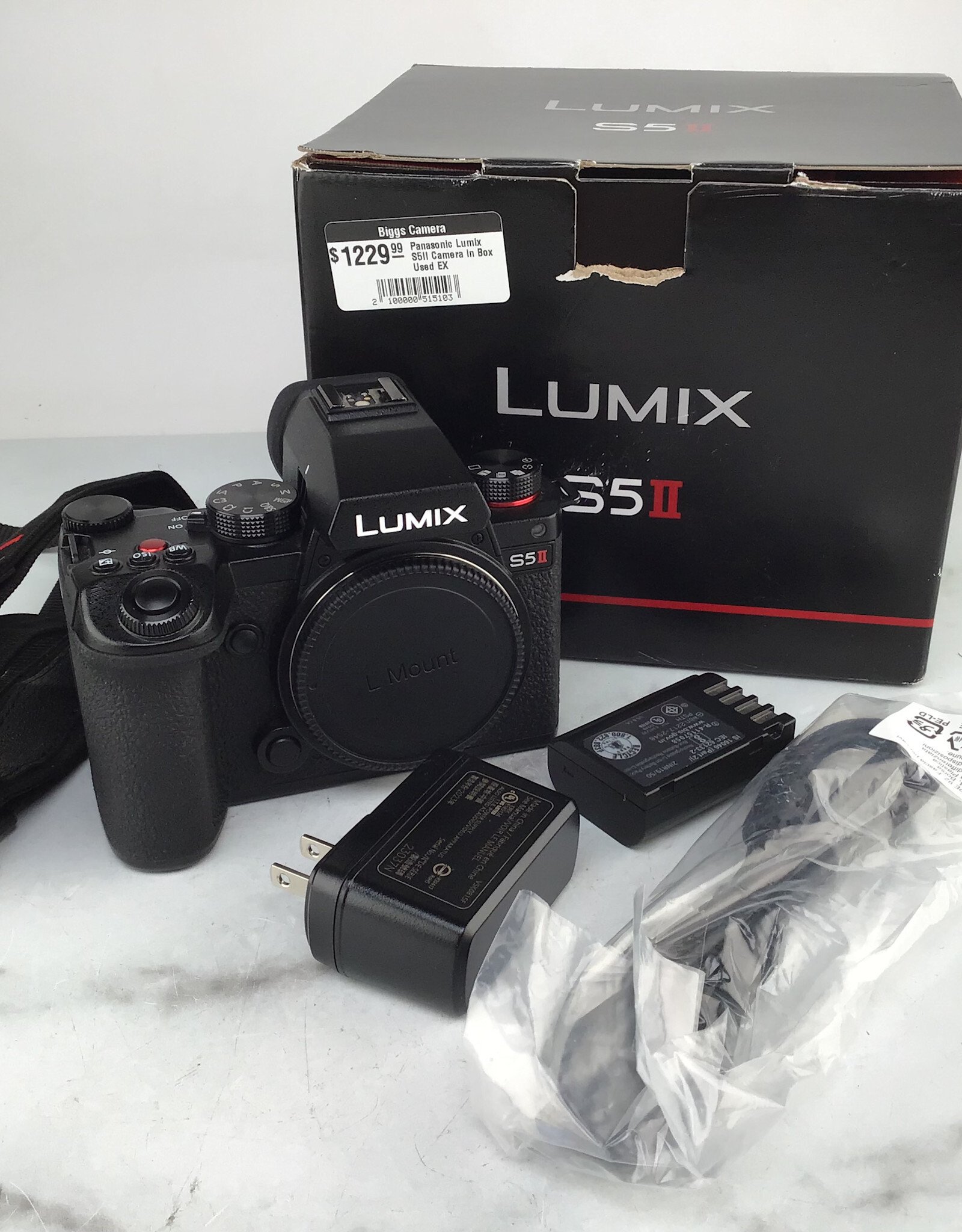 PANASONIC Panasonic Lumix S5II Camera in Box Used EX