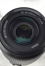 NIKON Nikon ED 55-200mm f4-5.6G Lens Used Good