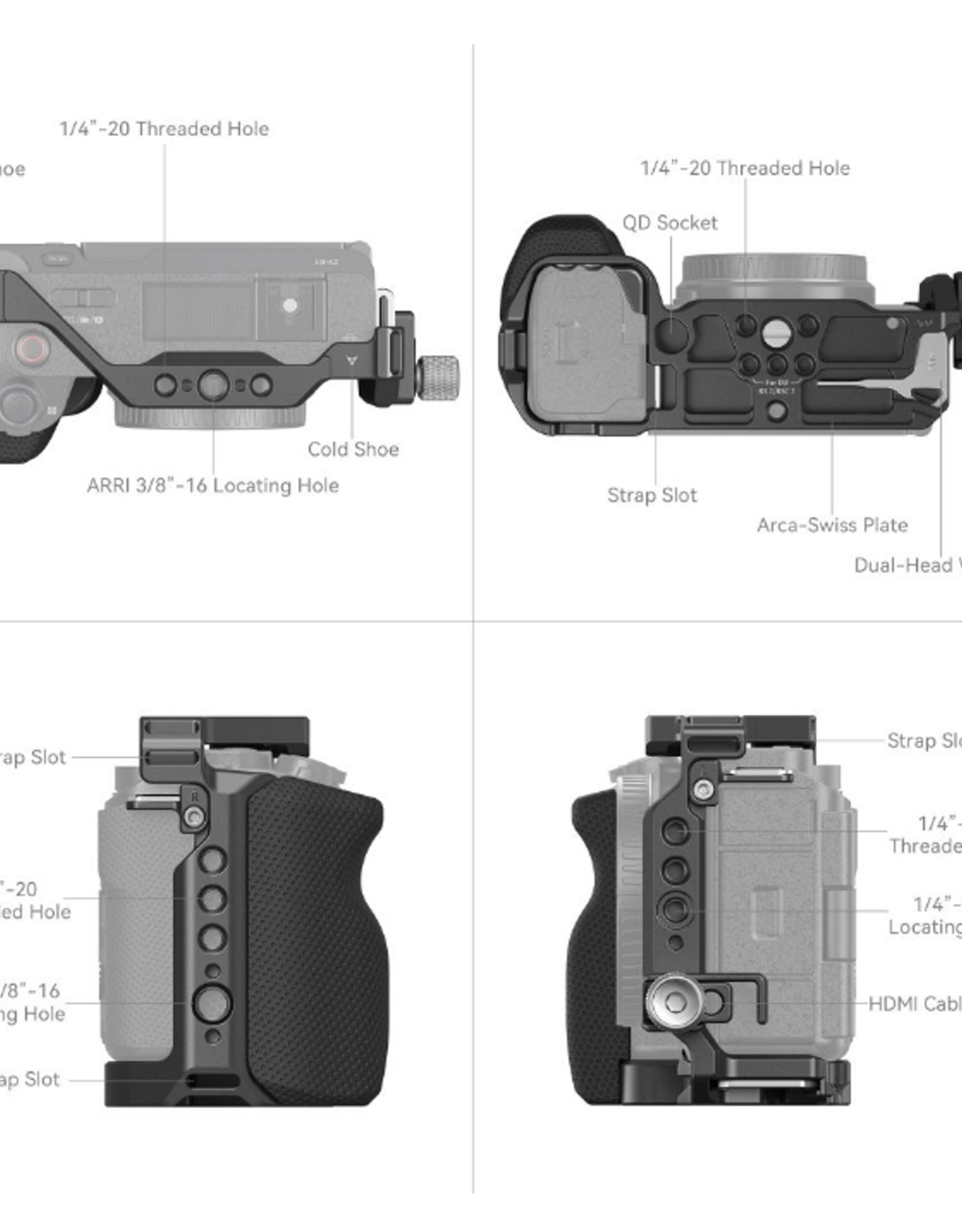 SmallRig SmallRig Cage Kit for Sony ZV-E1 4257 CLOSEOUT