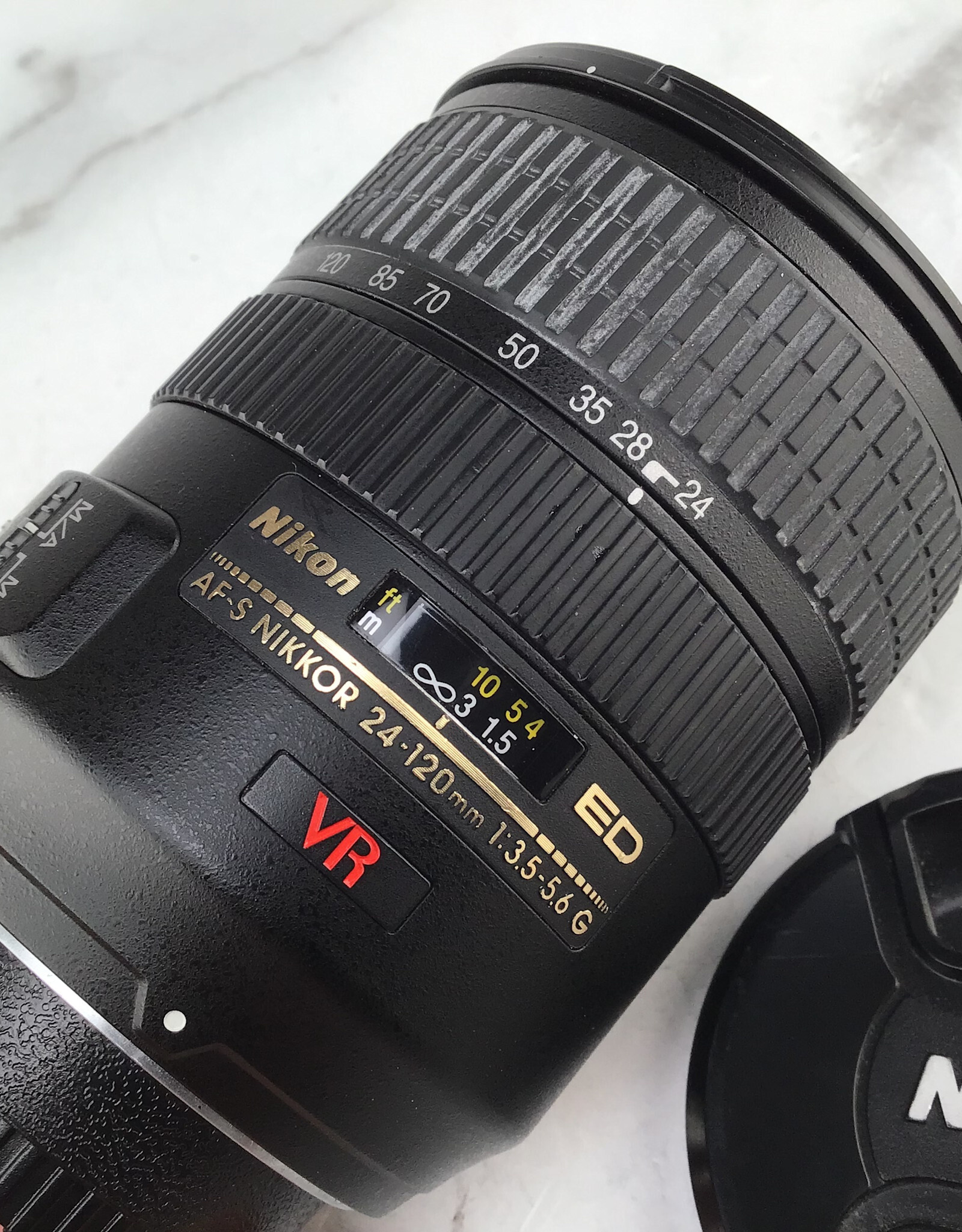 NIKON Nikon AF-S Nikkor 24-120mm f3.5-5.6 G VR Lens Used Good