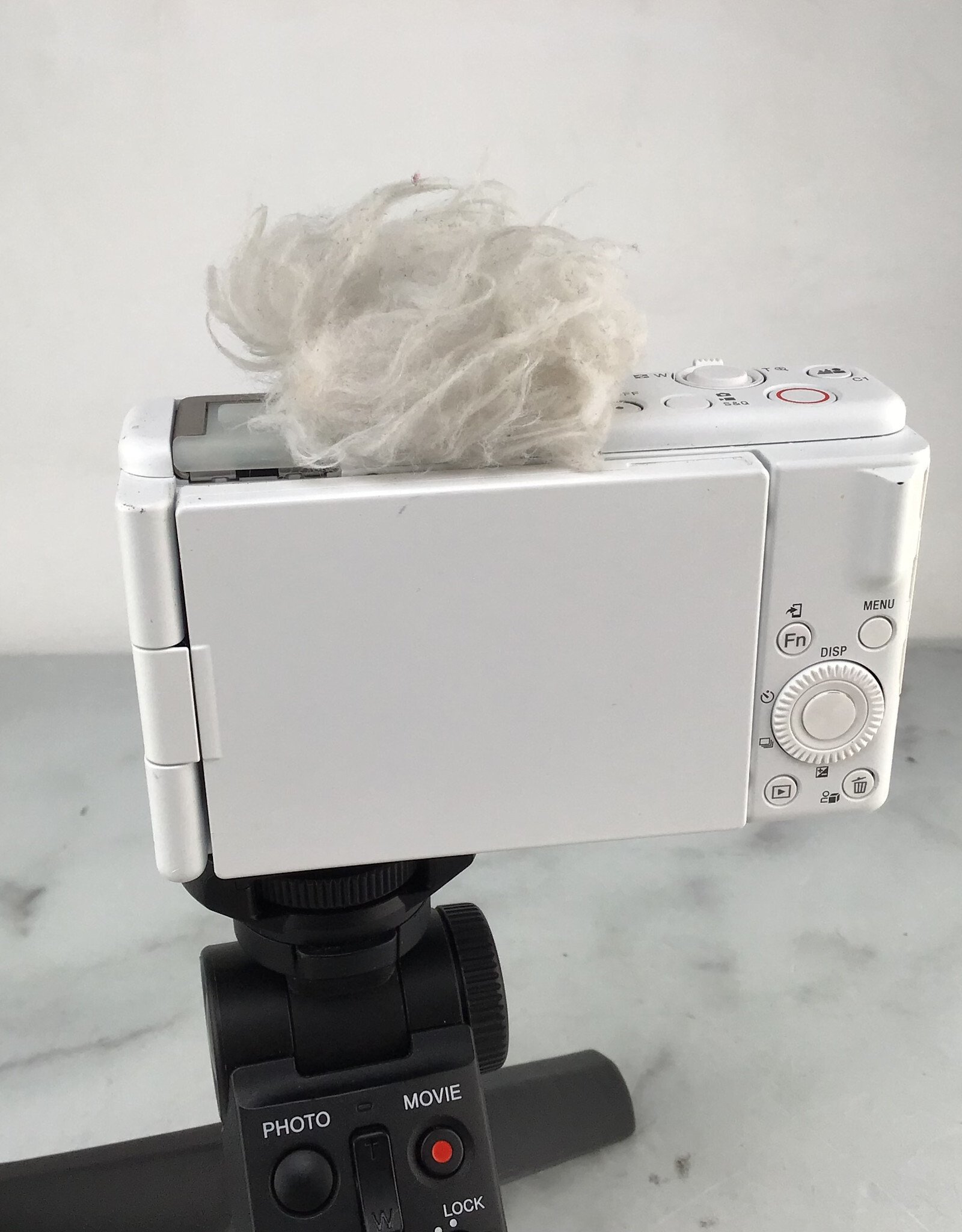 SONY Sony ZV-1F Camera w/ Shooting Grip  GP-VPT2BT Used Good