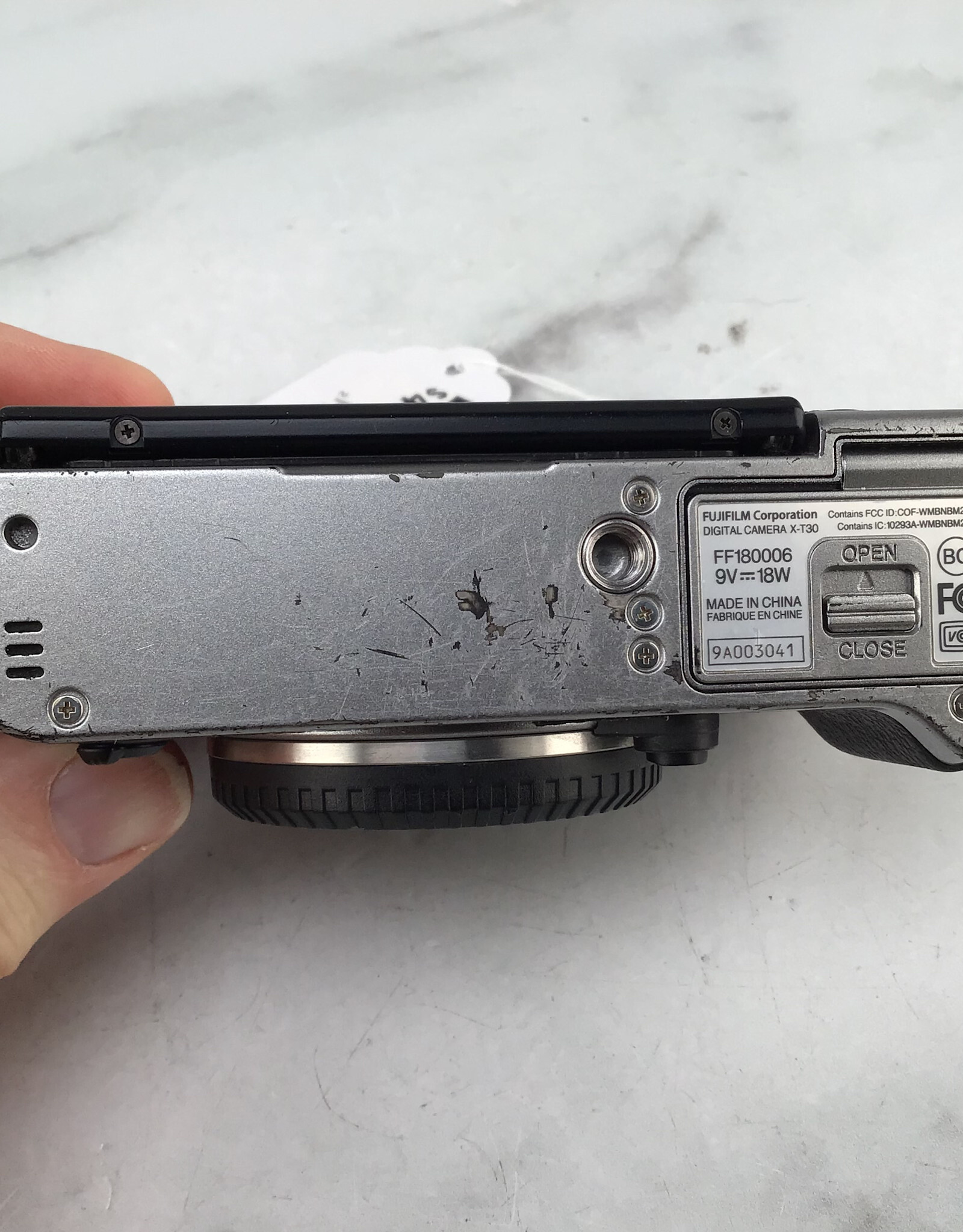 FUJI Fuji X-T30 Silver Camera Body Used Fair