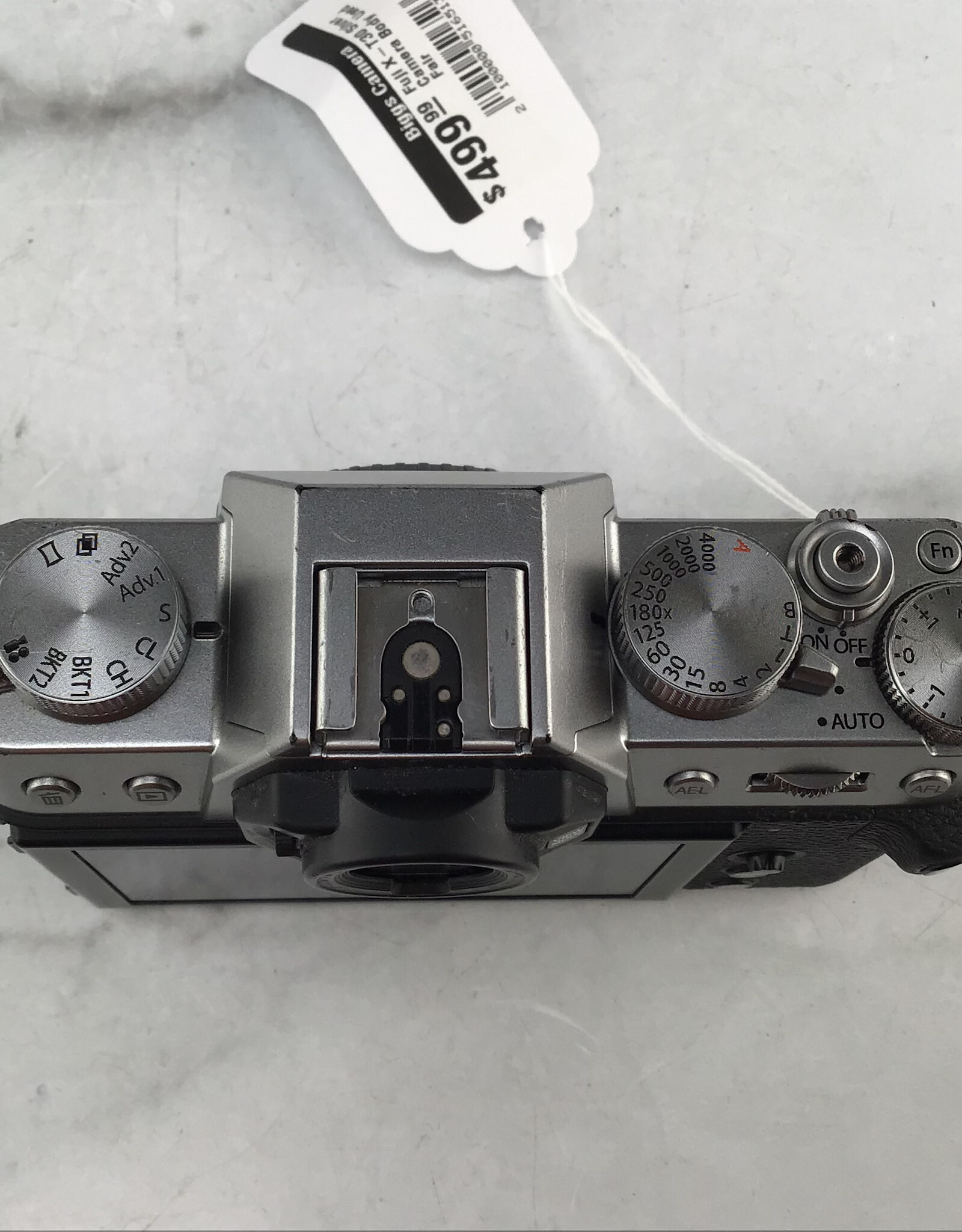 FUJI Fuji X-T30 Silver Camera Body Used Fair