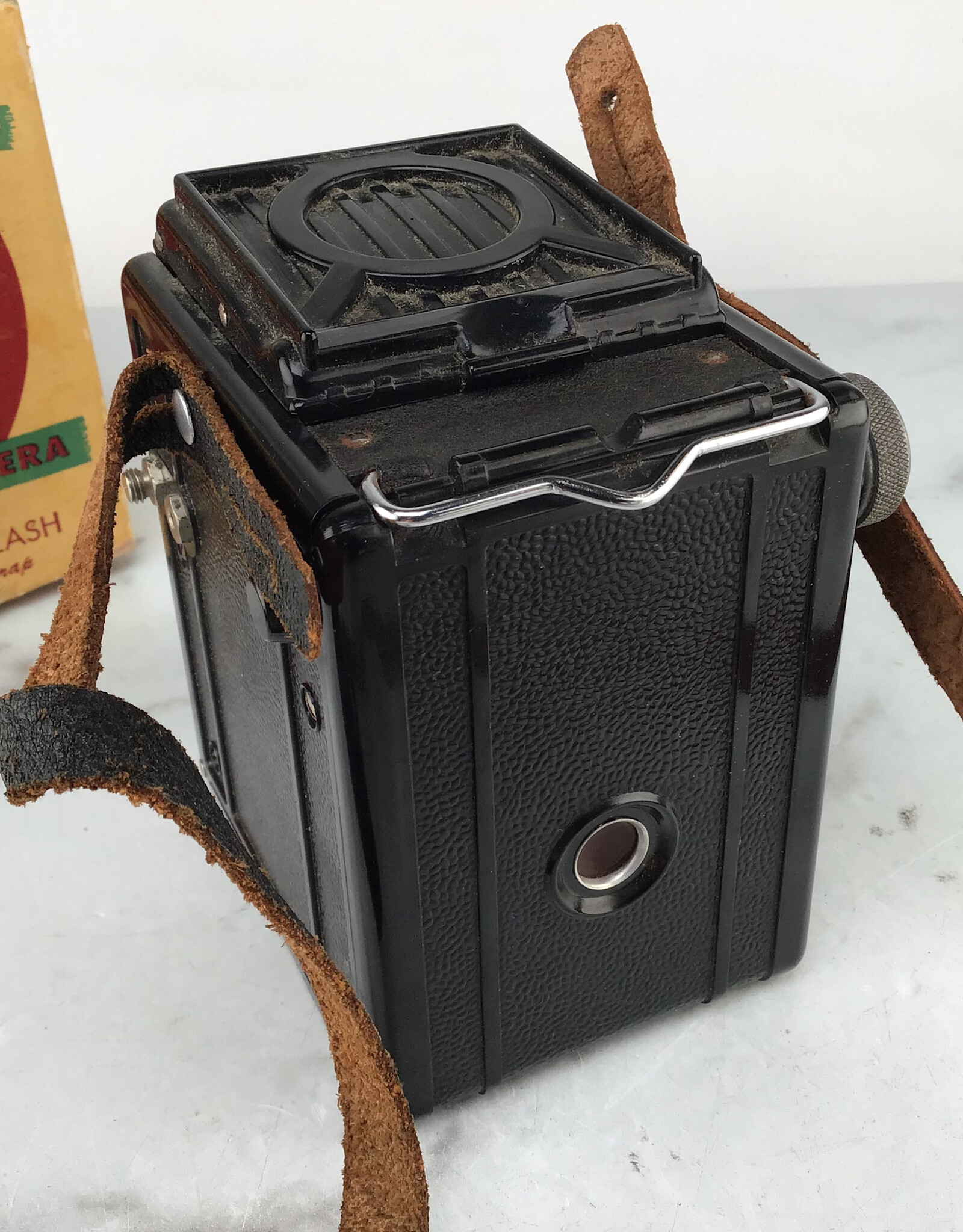 Spartus Spartus Full-Vue Twin Reflex Camera in Box Used Disp