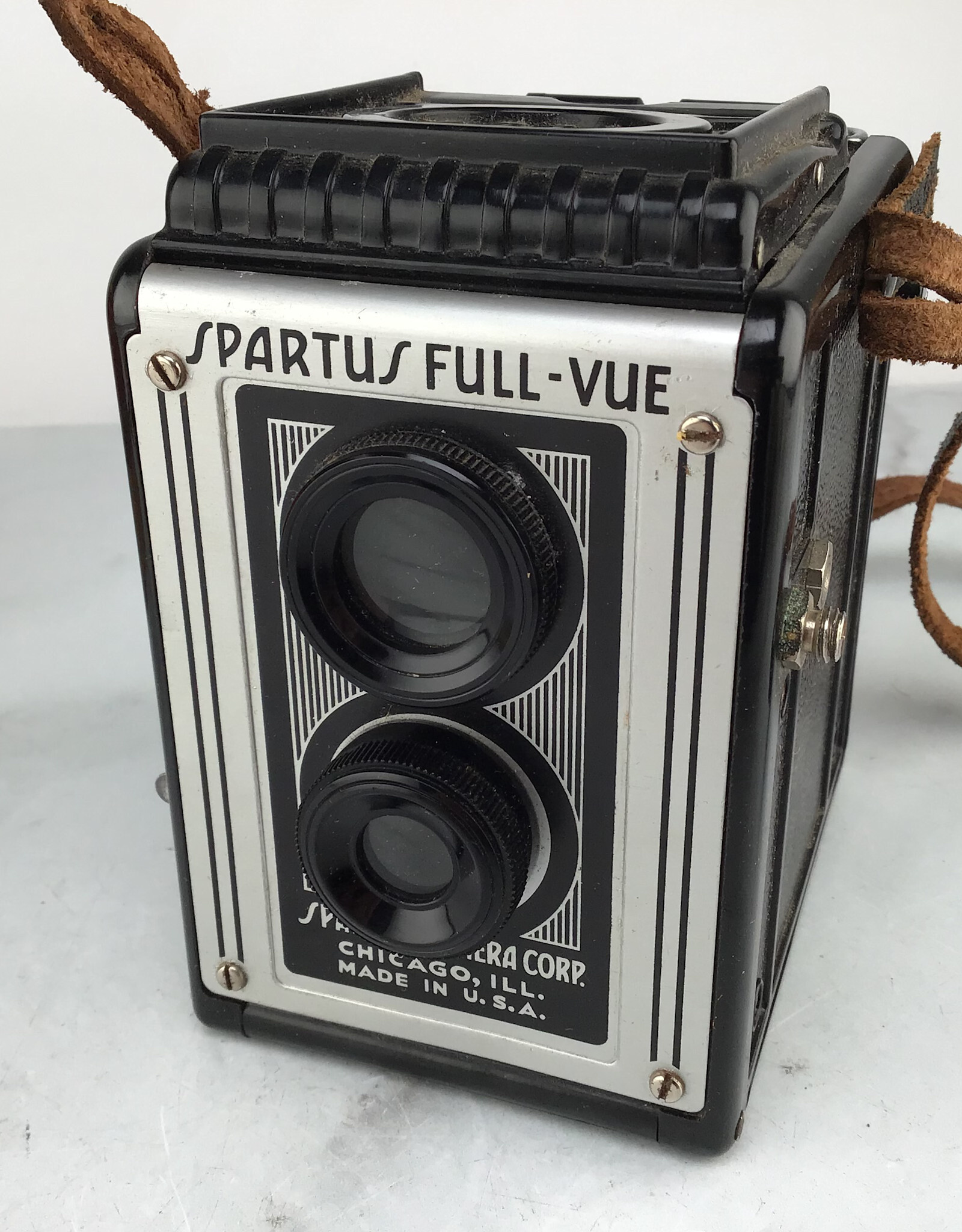 Spartus Spartus Full-Vue Twin Reflex Camera in Box Used Disp
