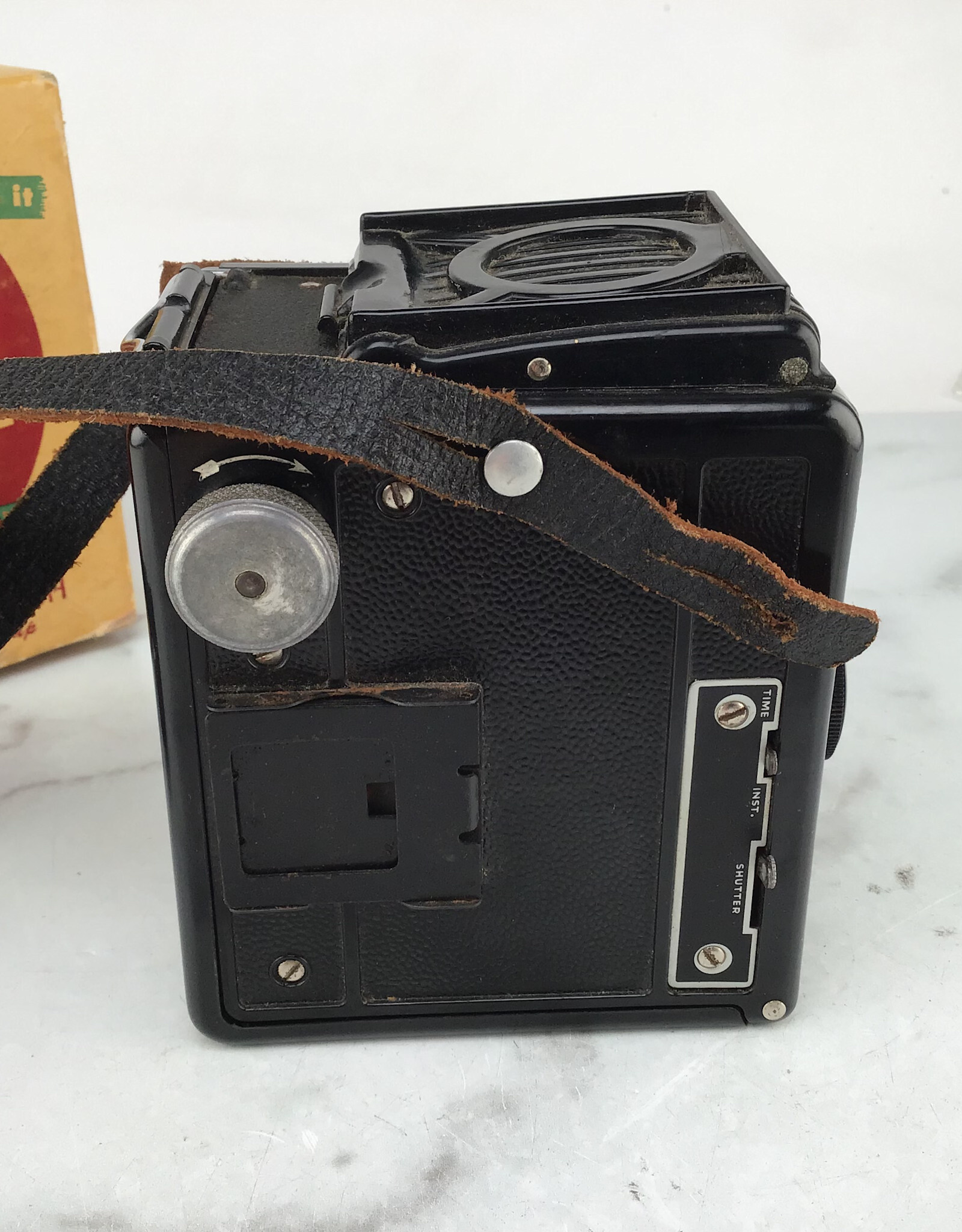 Spartus Spartus Full-Vue Twin Reflex Camera in Box Used Disp