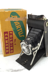 Spartus Spartus No. 4 Folding Camera in Box Used Disp