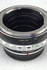 k&F K&F Concept Nikon G to Fuji FX Lens Adapter Used Good