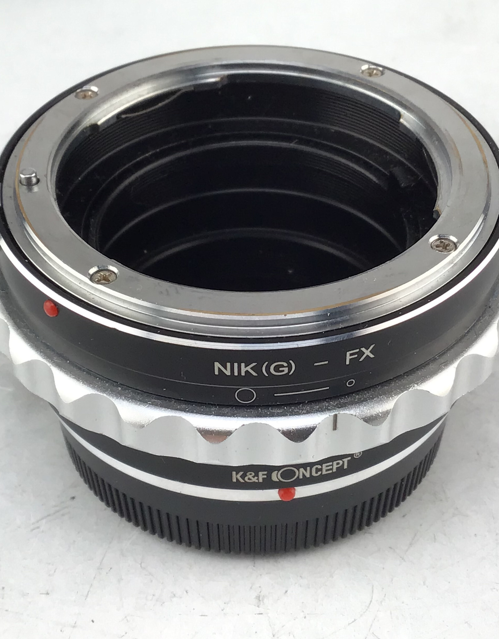 k&F K&F Concept Nikon G to Fuji FX Lens Adapter Used Good