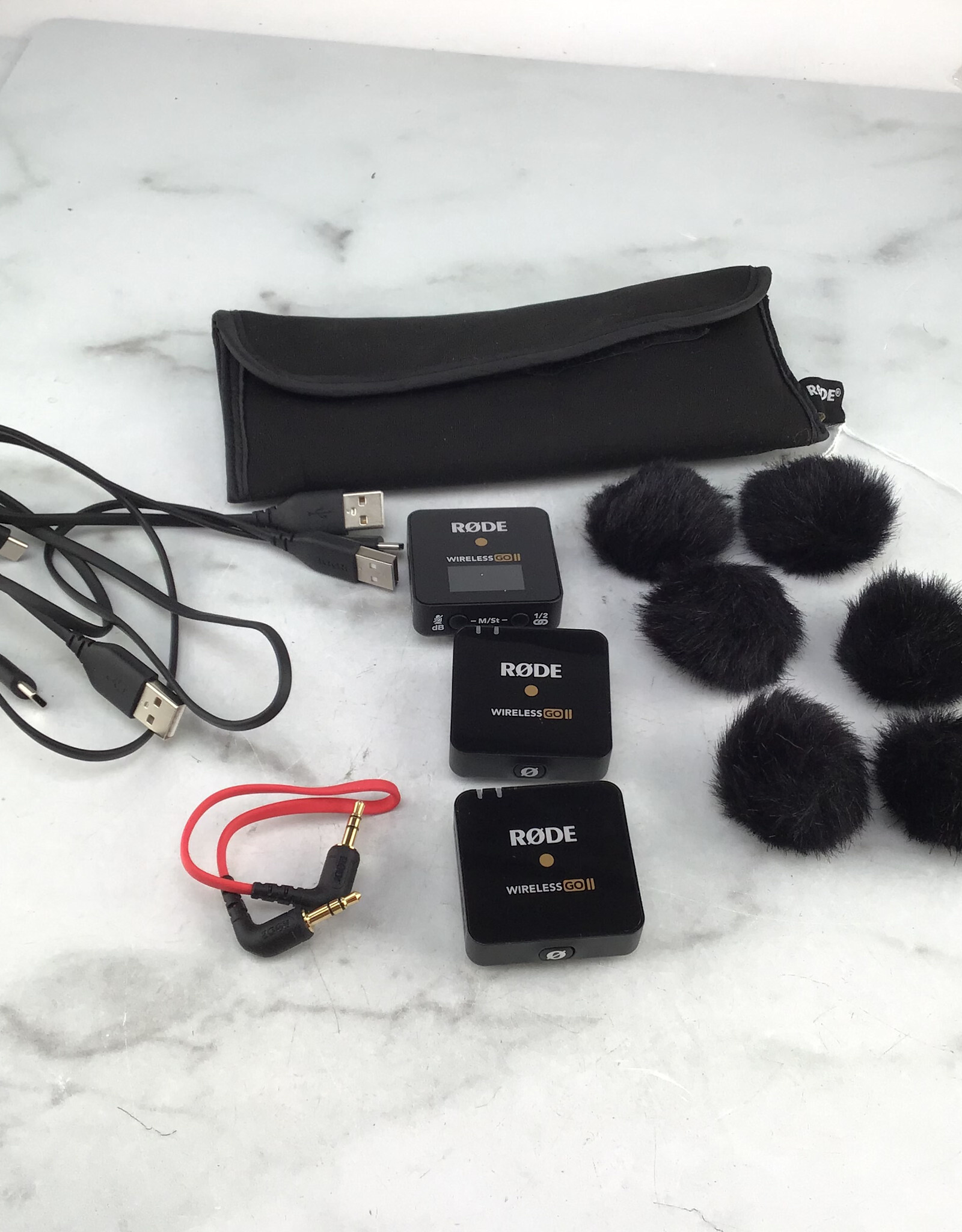 RODE Rode Wireless Go II [2 TX, 1 RX] Used Good