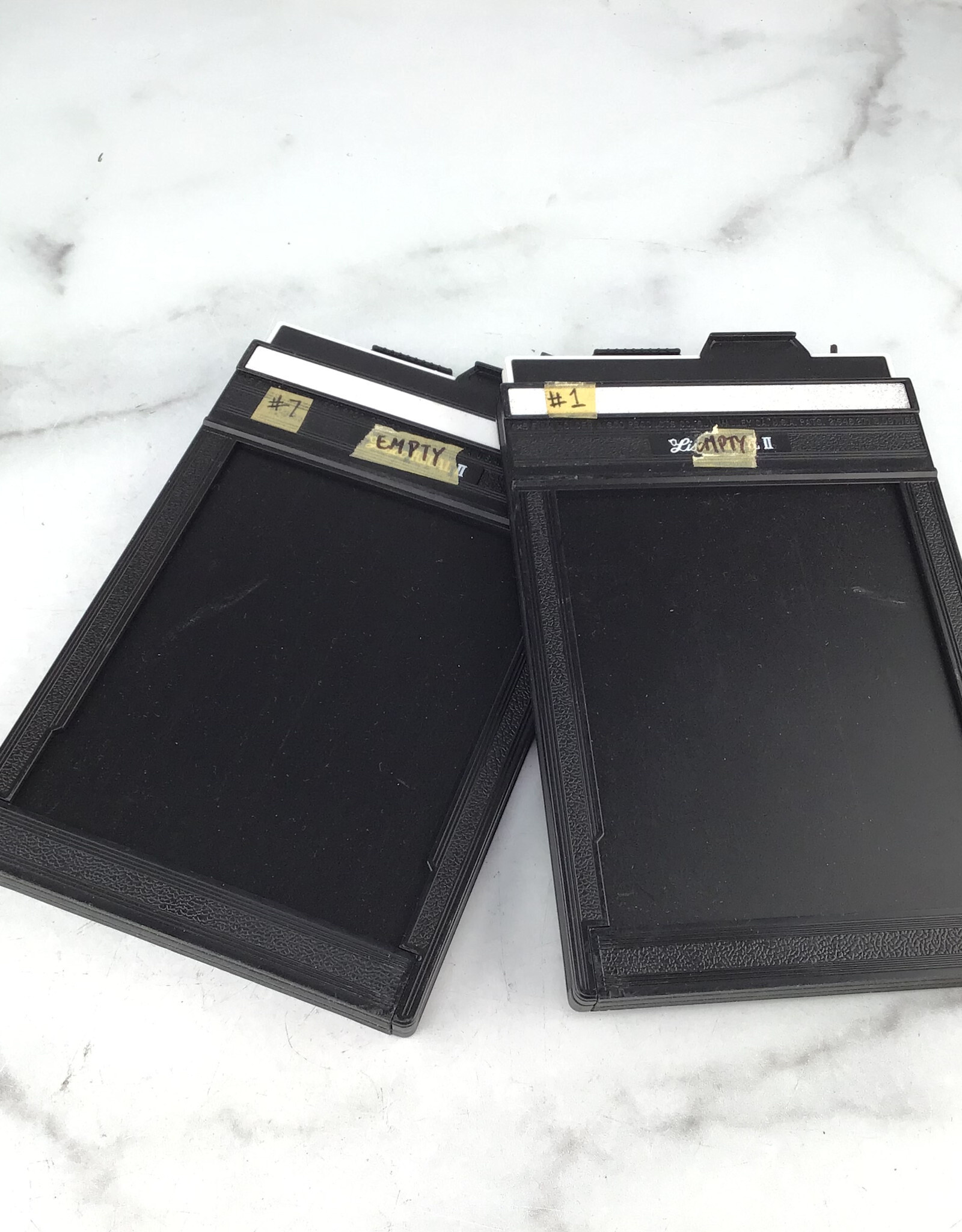 Lisco Regal Lisco Regal II 4x5 Film Holder Set of 2 Used Good