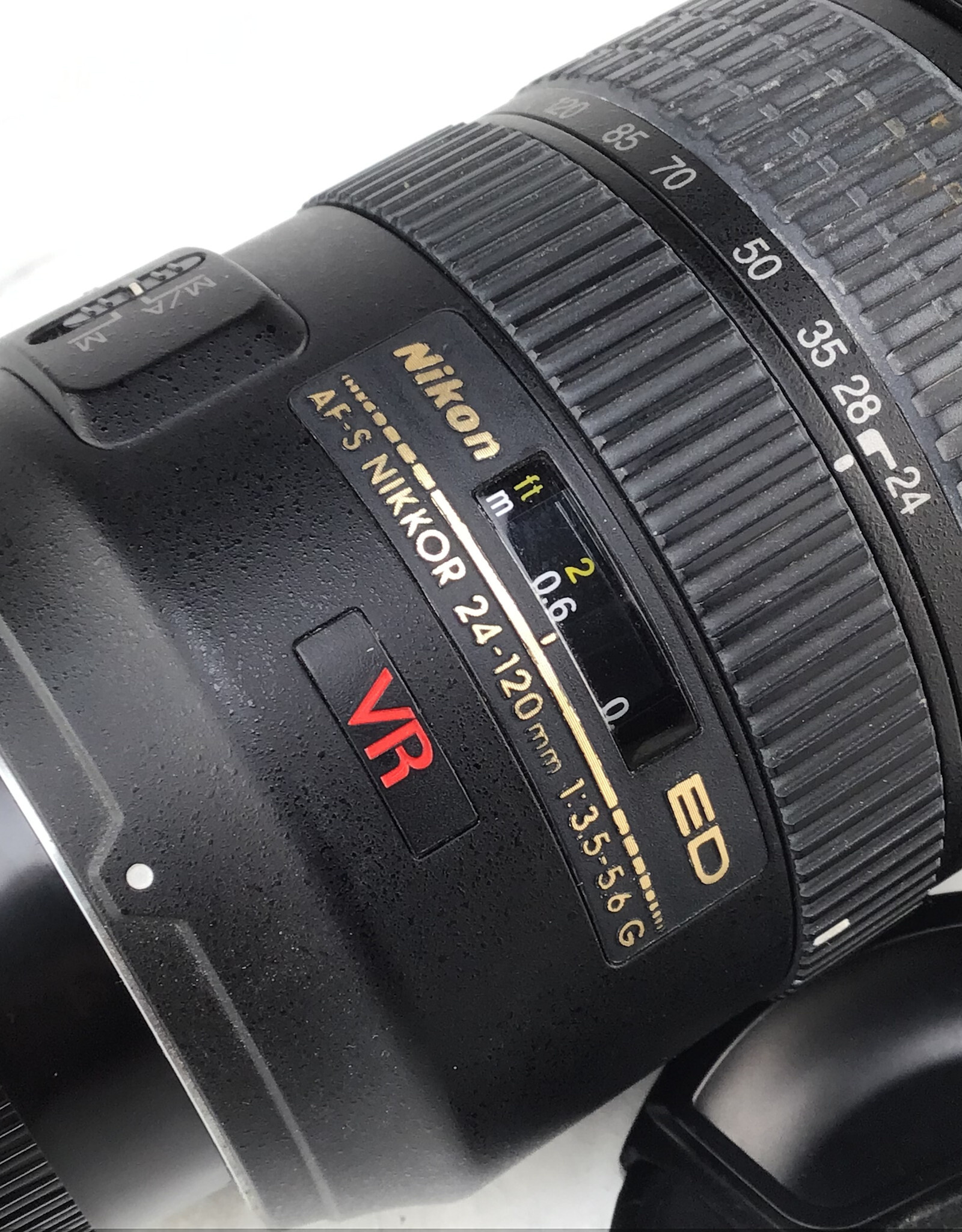 NIKON Nikon AF-S Nikkor 24-120mm f3.5-5.6 G VR Lens Used Fair