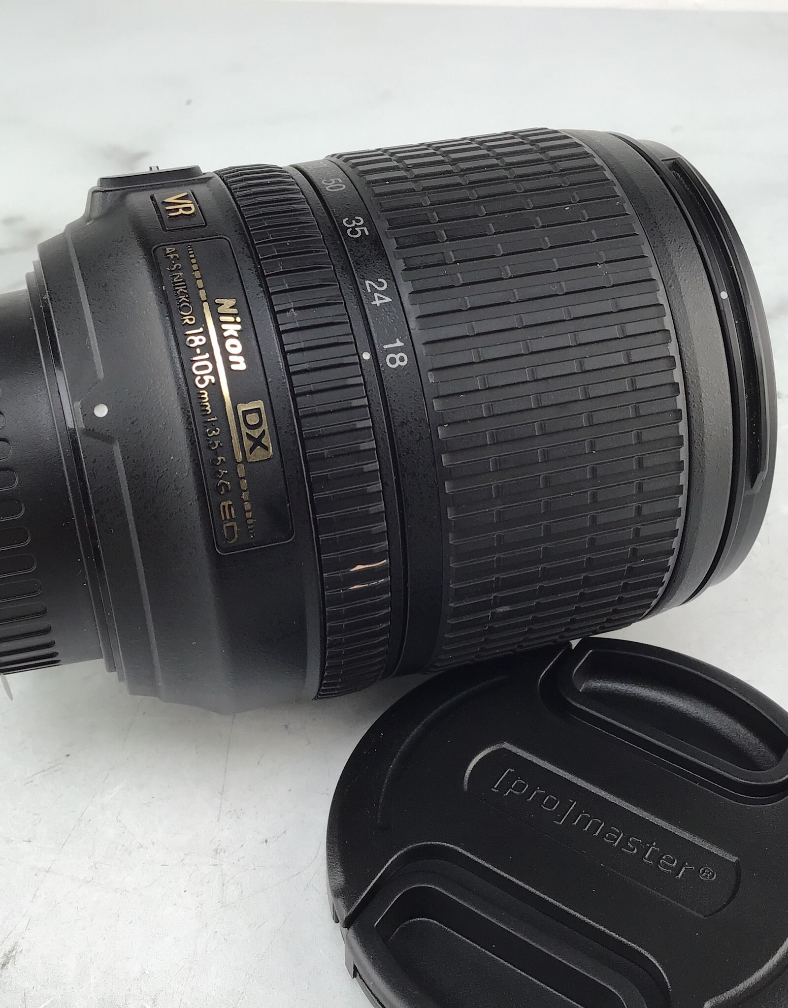 NIKON Nikon AF-S Nikkor 18-105mm f3.5-5.6 G VR DX Lens Used Good