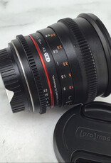 ROKINON Rokinon 50mm T1.5 AS UMC Cinema Lens for Canon EF Used Good
