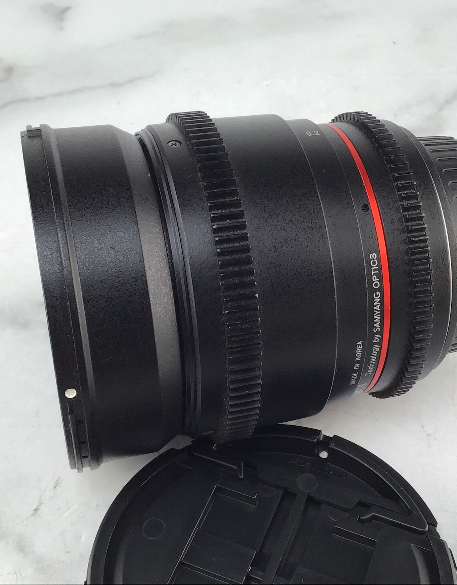 ROKINON Rokinon 16mm T2.2 ED AS Cinema Lens for Canon EF Used Good