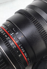 ROKINON Rokinon 16mm T2.2 ED AS Cinema Lens for Canon EF Used Good